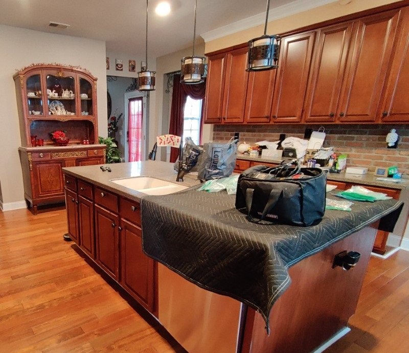 Kitchen Painting Project in Summerville, SC by Paragon Painting